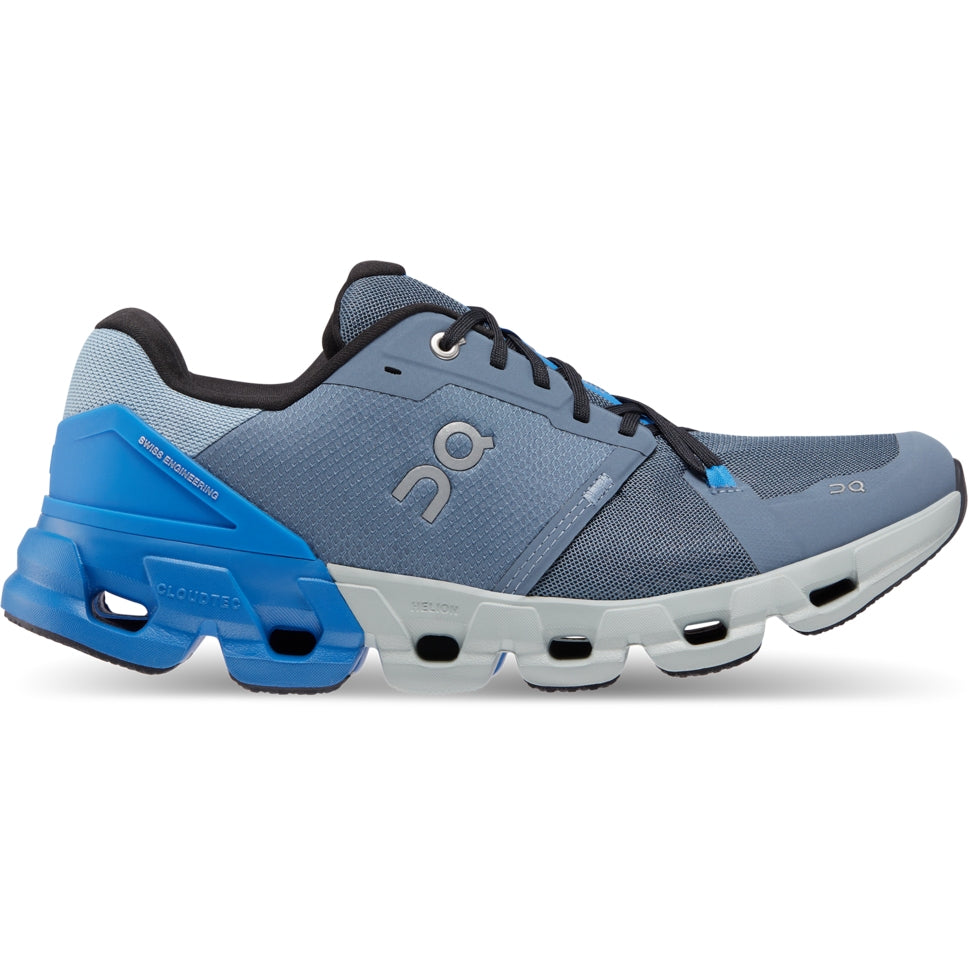 ON Cloudflyer 4 Mens FOOTWEAR - Mens Stability METAL/LAPIS