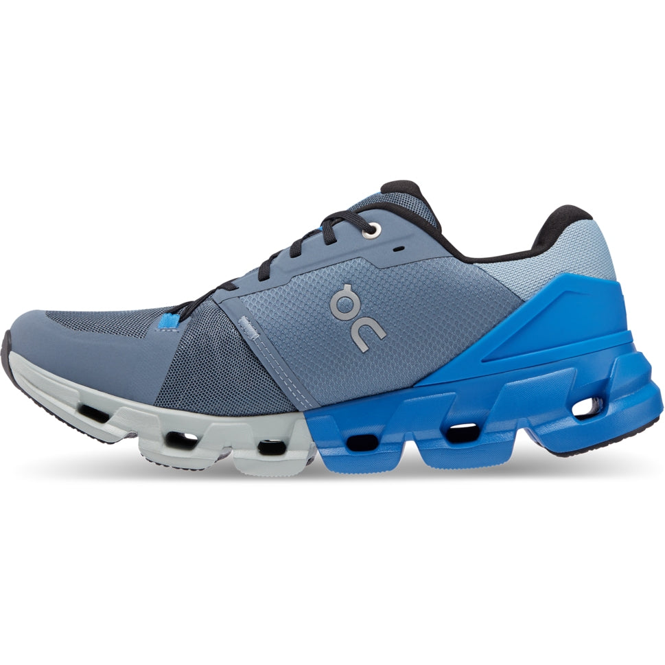 ON Cloudflyer 4 Mens FOOTWEAR - Mens Stability METAL/LAPIS