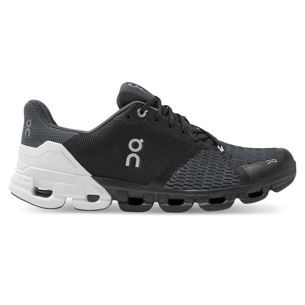 ON Cloudflyer Mens FOOTWEAR - Mens Neutral BLACK/WHITE