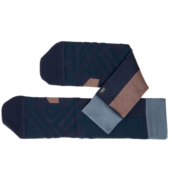ON High Sock Womens GEAR - Socks Navy/Grape