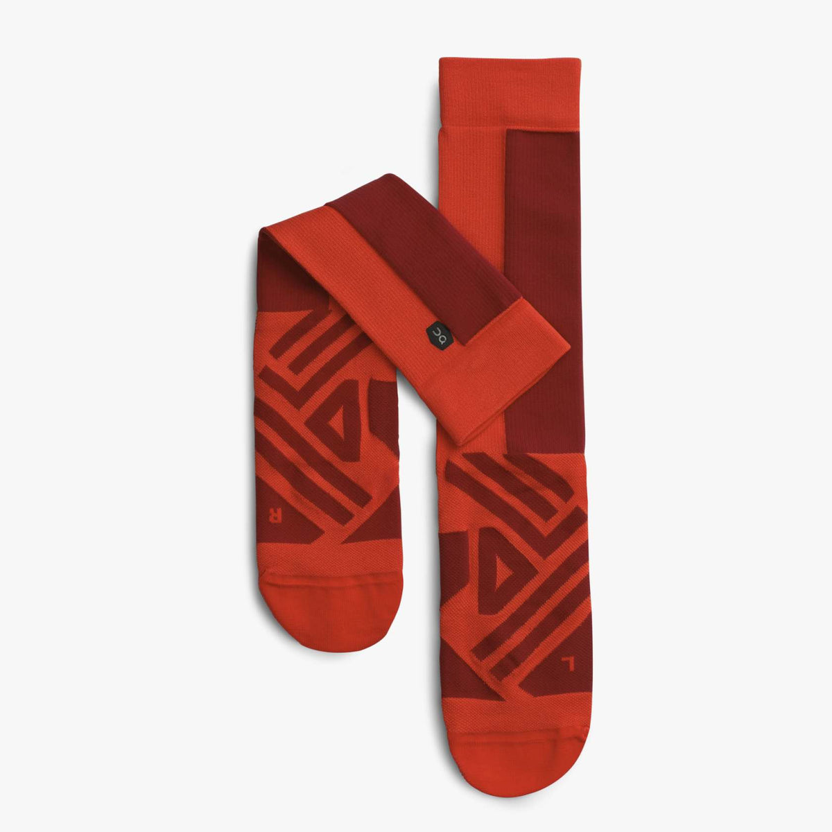 ON High Sock Womens GEAR - Socks CHILLI/SPICE