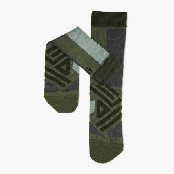 ON Performace High Socks Mens GEAR - Socks Forest/Moss