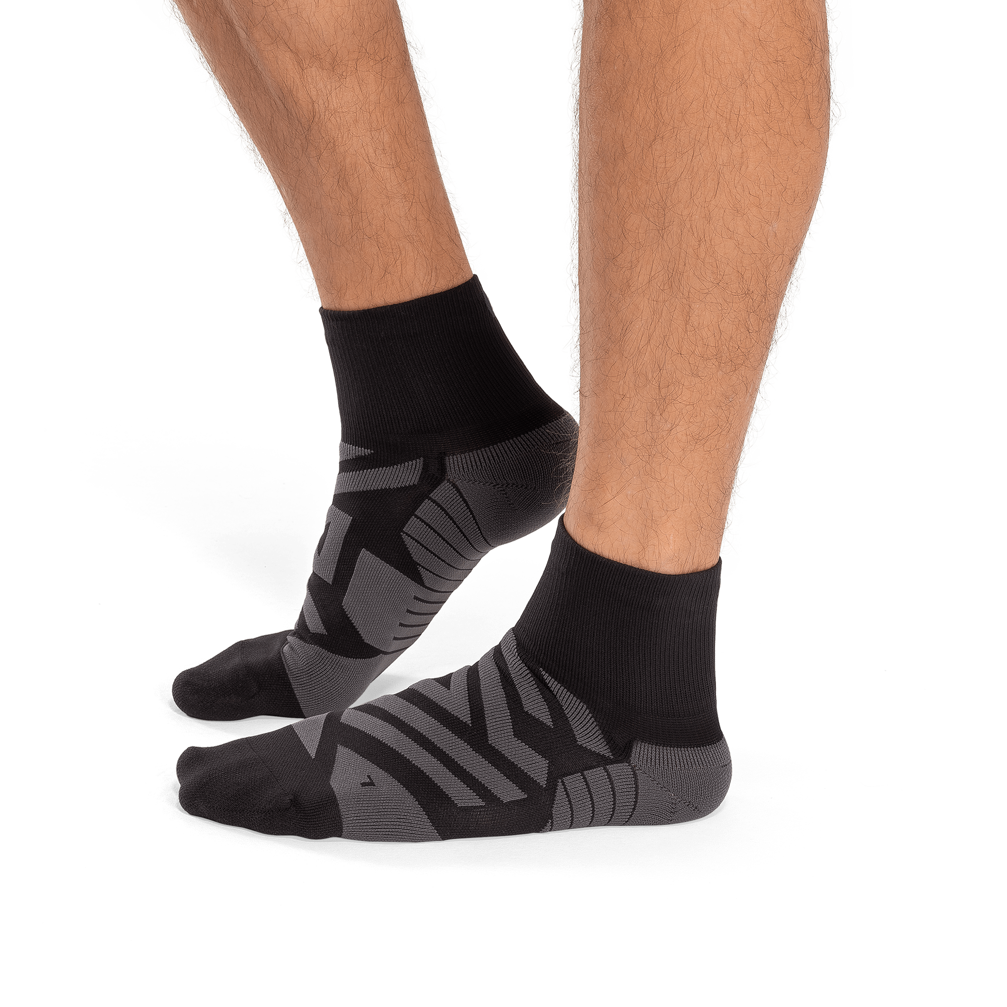 On Mid Sock Mens GEAR - Socks BLACK