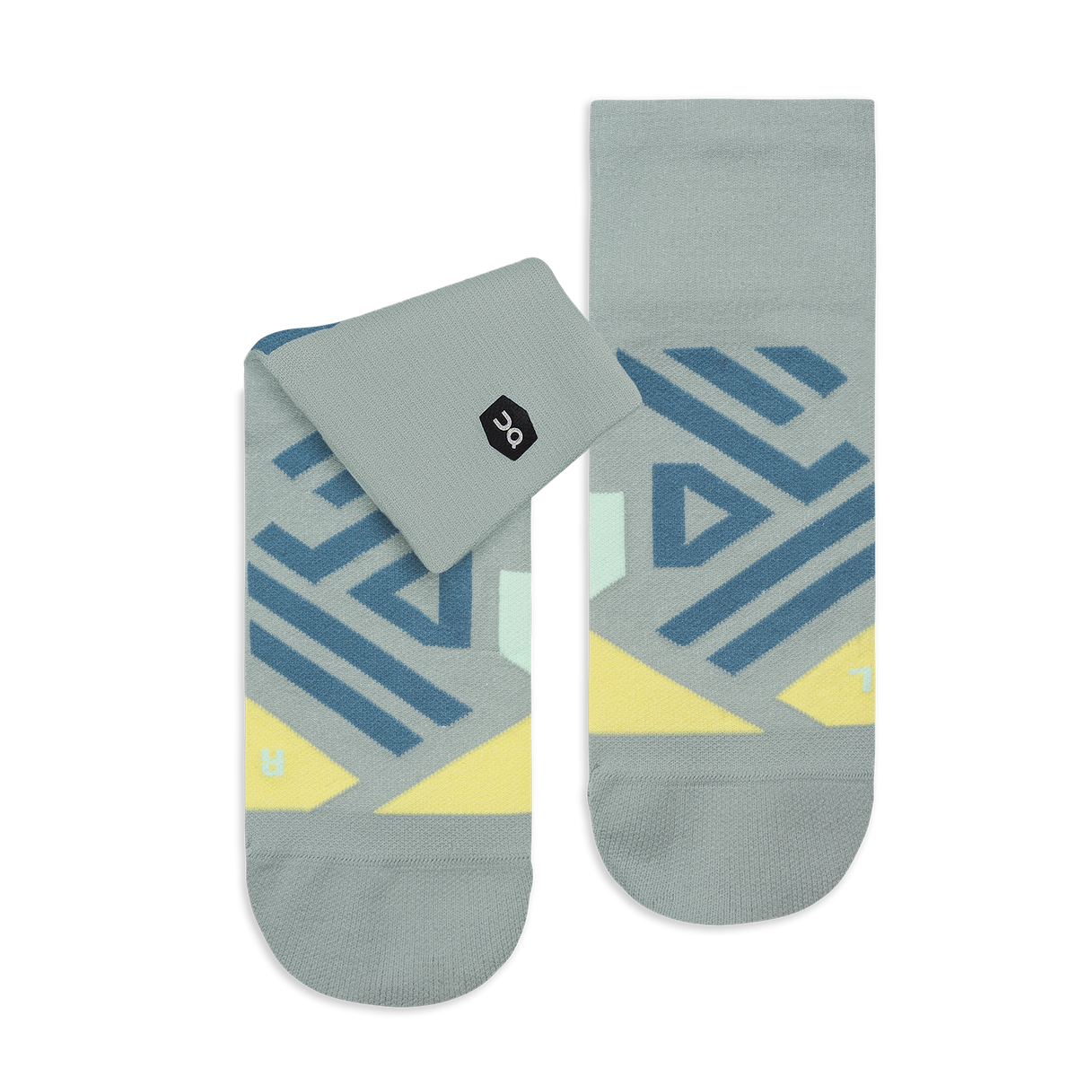 ON Mid Sock Womens GEAR - Socks ZEST/MOSS