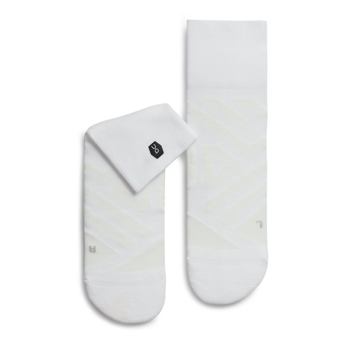 ON Mid Sock Womens GEAR - Socks WHITE/IVORY