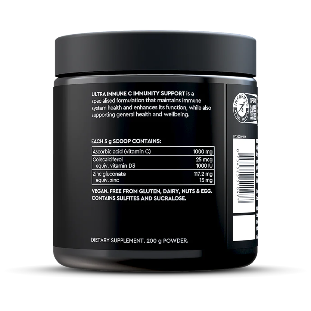 PILLAR PERFORMANCE Ultra Immune C Powder 200g NUTRITION - Energy and Recovery Powder