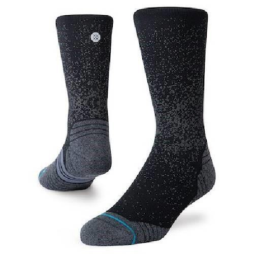 Stance Run Crew Staple Socks GEAR - Socks BLACK