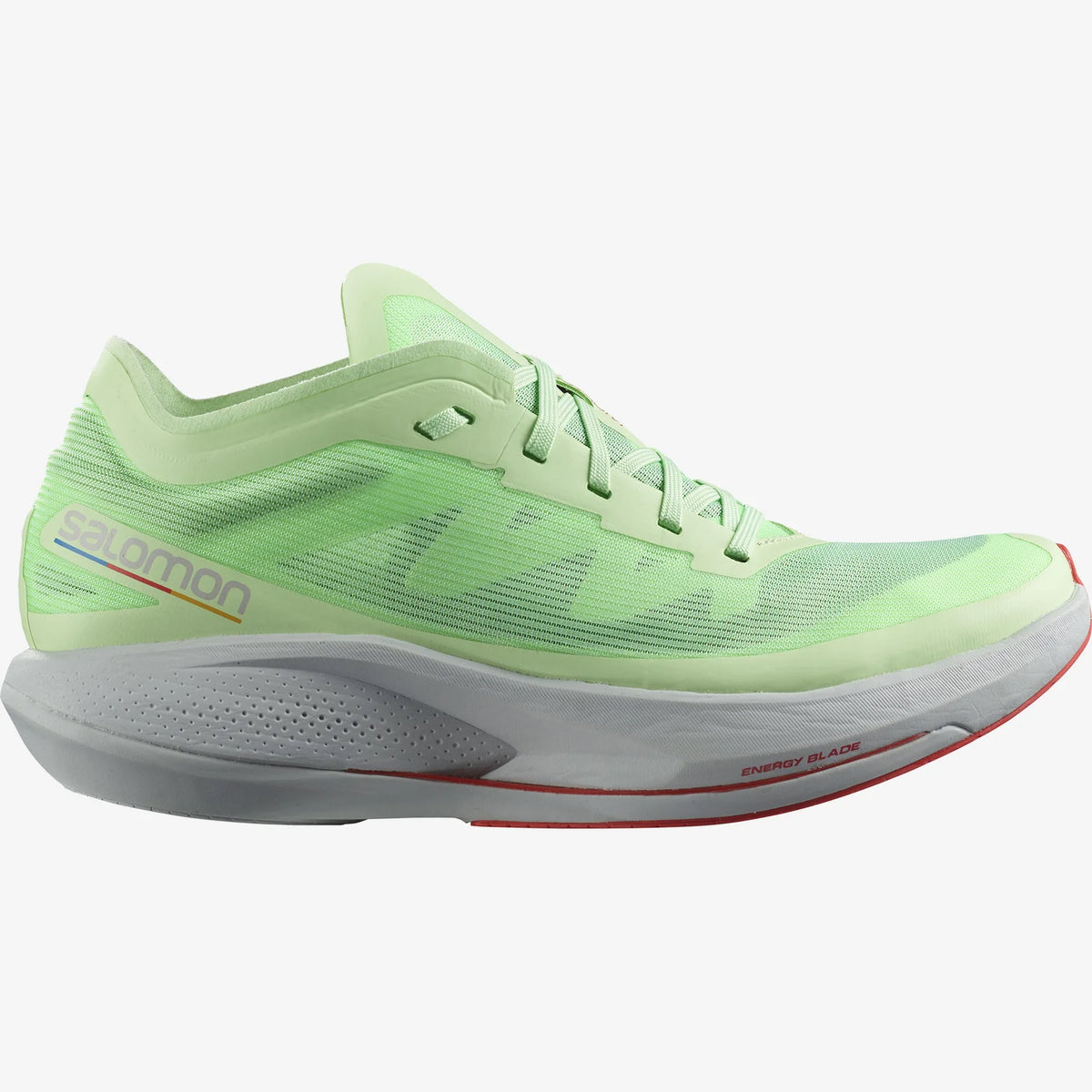 SALOMON Phantasm Womens FOOTWEAR - Womens Carbon Plate PATINA GREEN/PEARL BLUE/POPPY RED