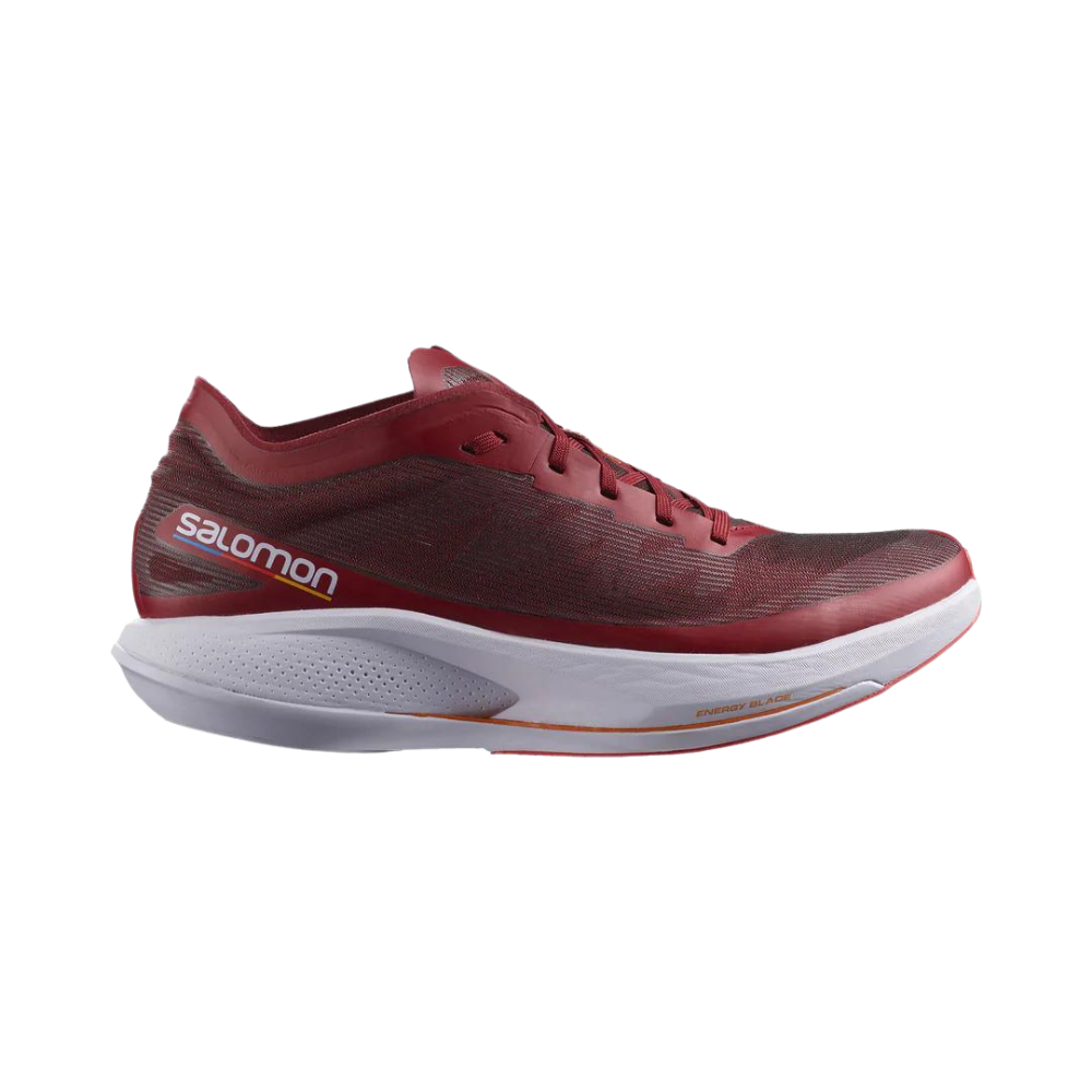 SALOMON Phantasm Mens FOOTWEAR - Mens Carbon Plate BIKING RED/PURPLE HEATHER/VIBRANT ORANGE