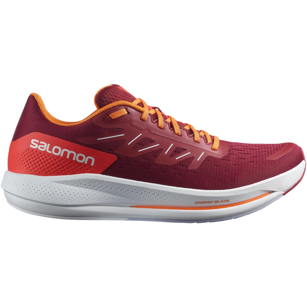SALOMON Spectur Mens FOOTWEAR - Mens Lightweight BIKING RED/VIBRANT ORANGE/PURPLE HEATHER