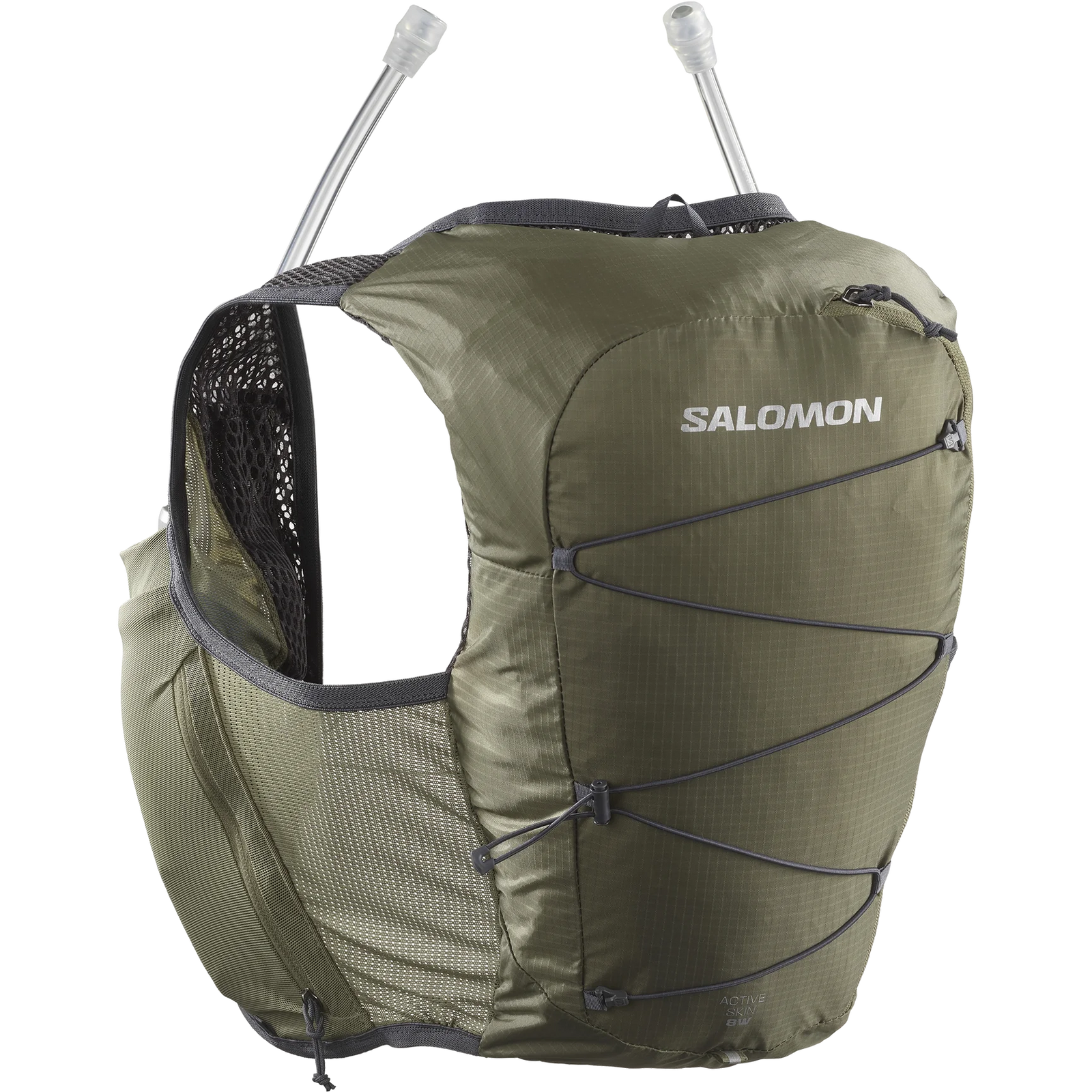 SALOMON Active Skin 8 Womens HYDRATION - Packs DUSKY GREEN/EBONY