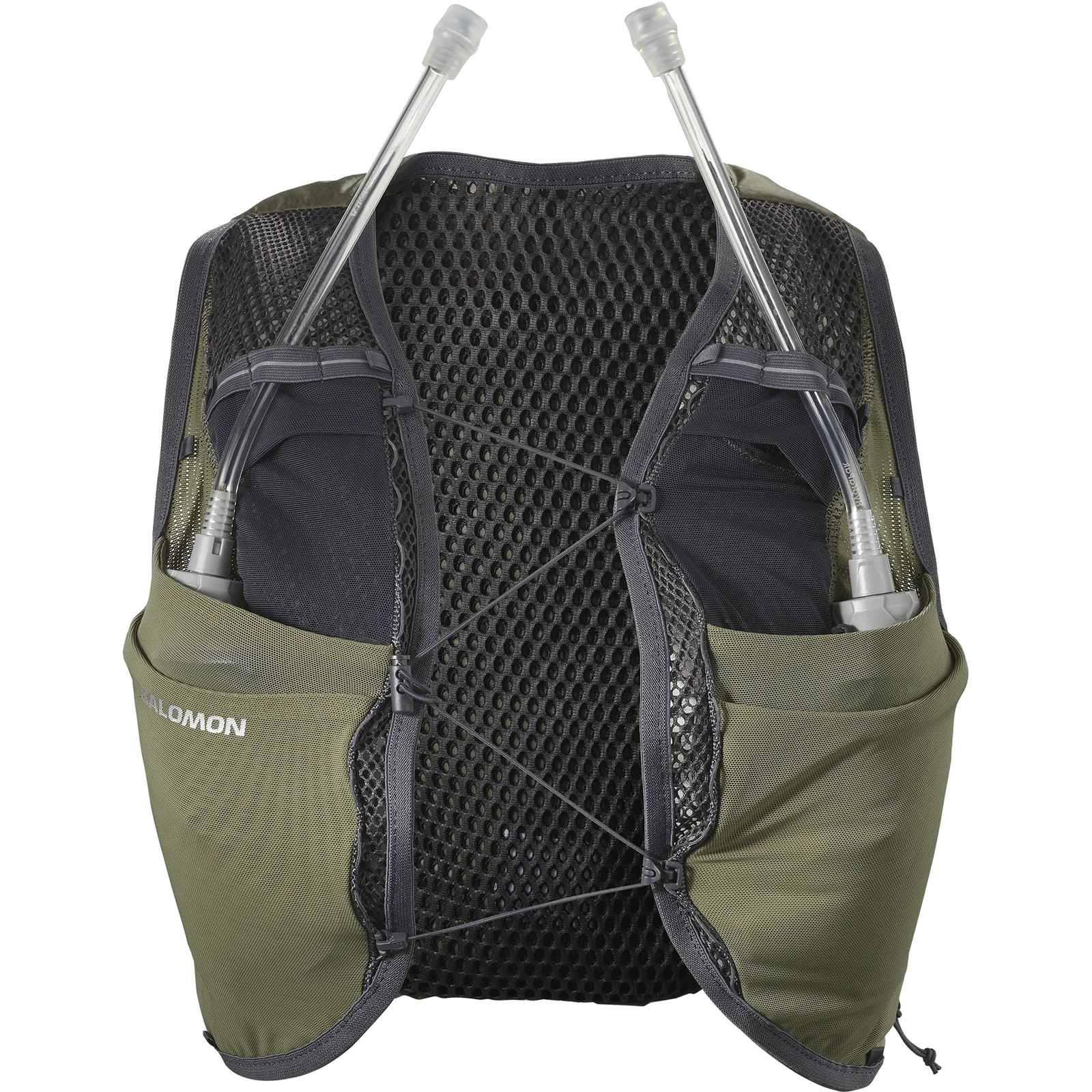 SALOMON Active Skin 8 Womens HYDRATION - Packs DUSKY GREEN/EBONY