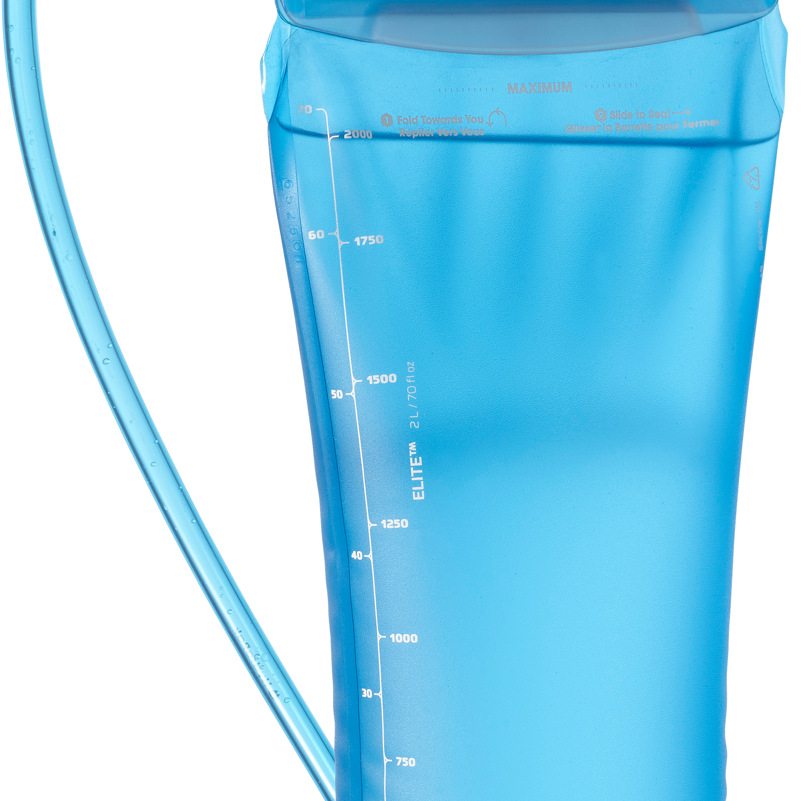 SALOMON Soft Reservoir 2L Elite HYDRATION - Bottles and Flasks CLEAR BLUE