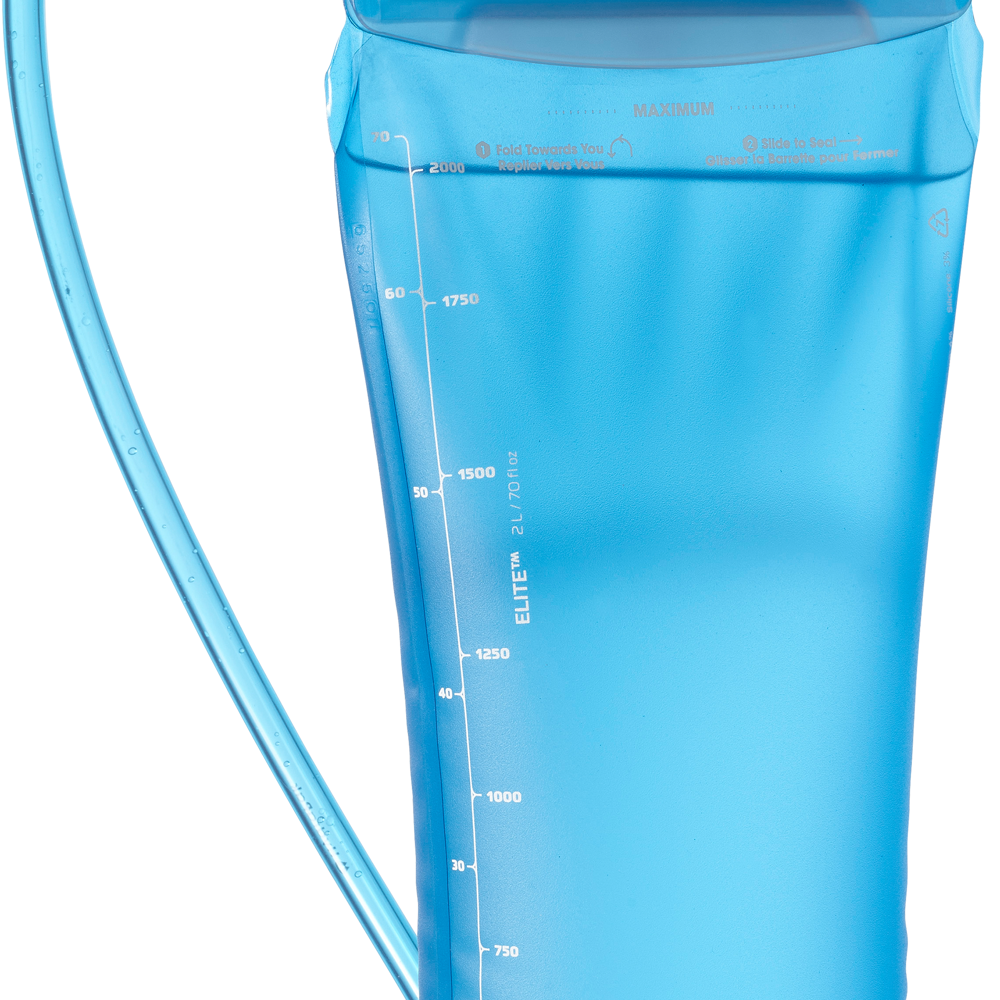 Salomon Soft Reservoir 2L Elite HYDRATION - Bottles and Flasks CLEAR BLUE