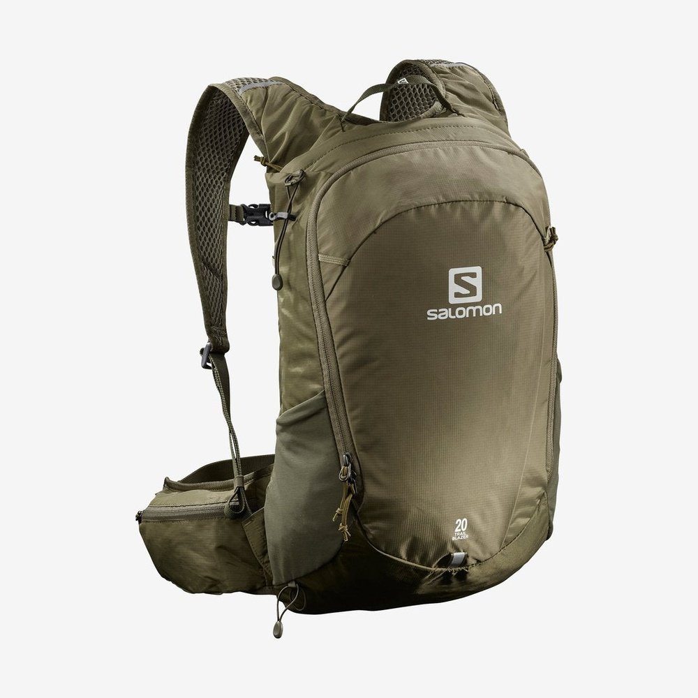Salomon Trail Blazer 20 Pack GEAR - Carriers MARTINI OLIVE/OLIVE NIGHT/EBONY