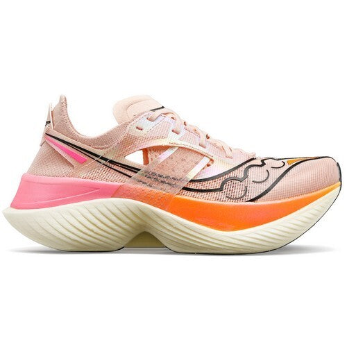 Saucony Endorphin Elite Womens FOOTWEAR - Womens Carbon Plate LIGHT PINK