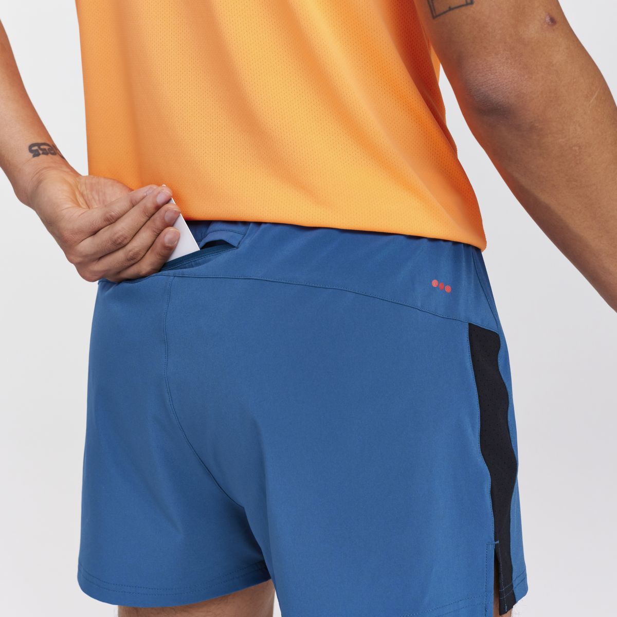 SAUCONY Outpace 3 Inch Short Mens APPAREL - Mens Shorts