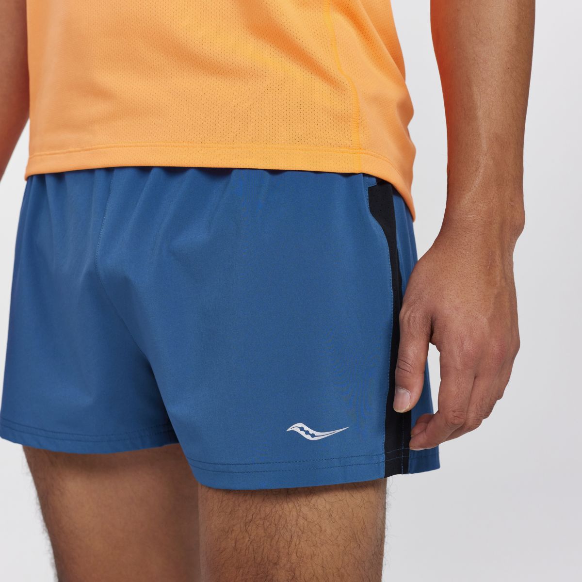 SAUCONY Outpace 3 Inch Short Mens APPAREL - Mens Shorts
