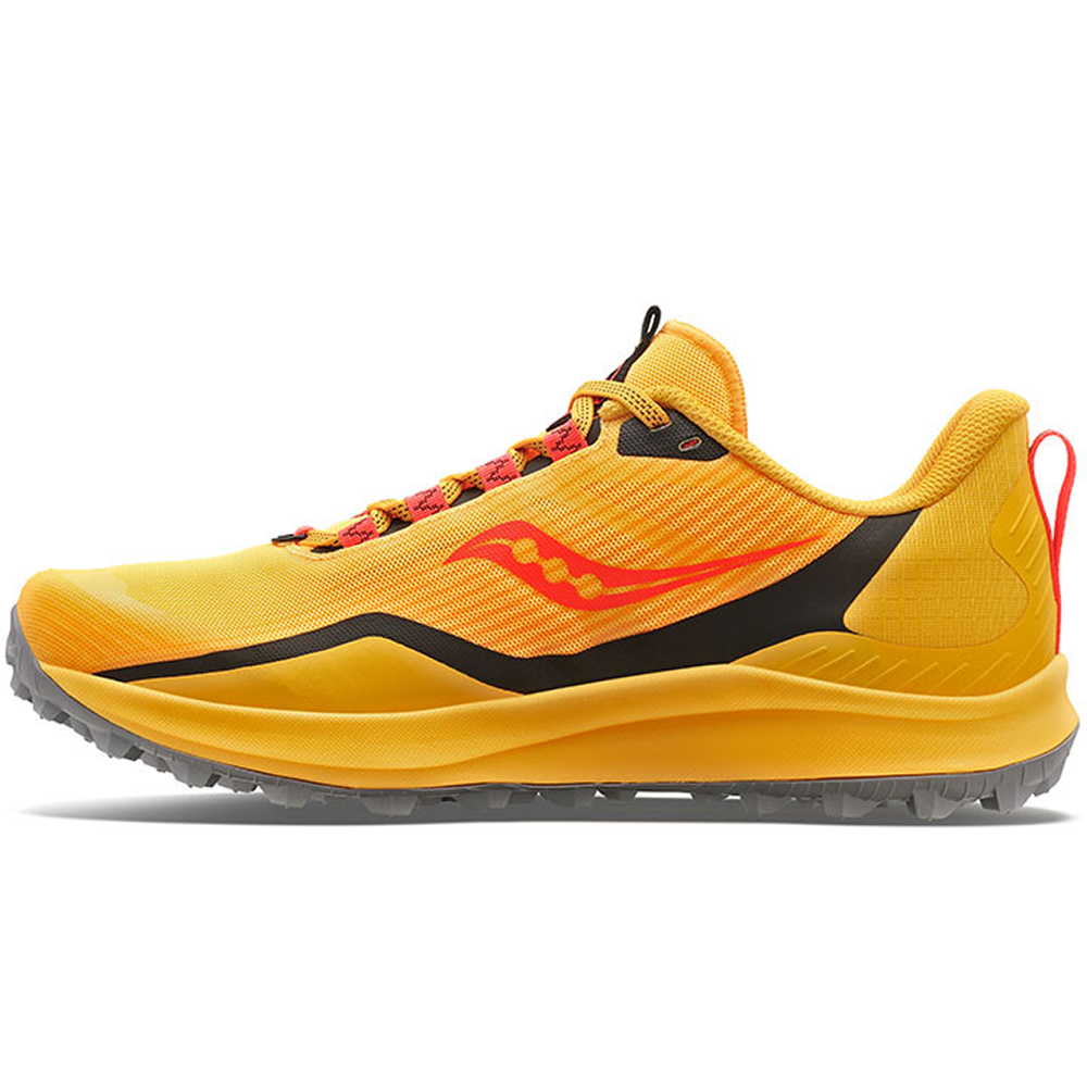 SAUCONY Peregrine 12 Mens FOOTWEAR - Mens Trail VIZI GOLD/RED