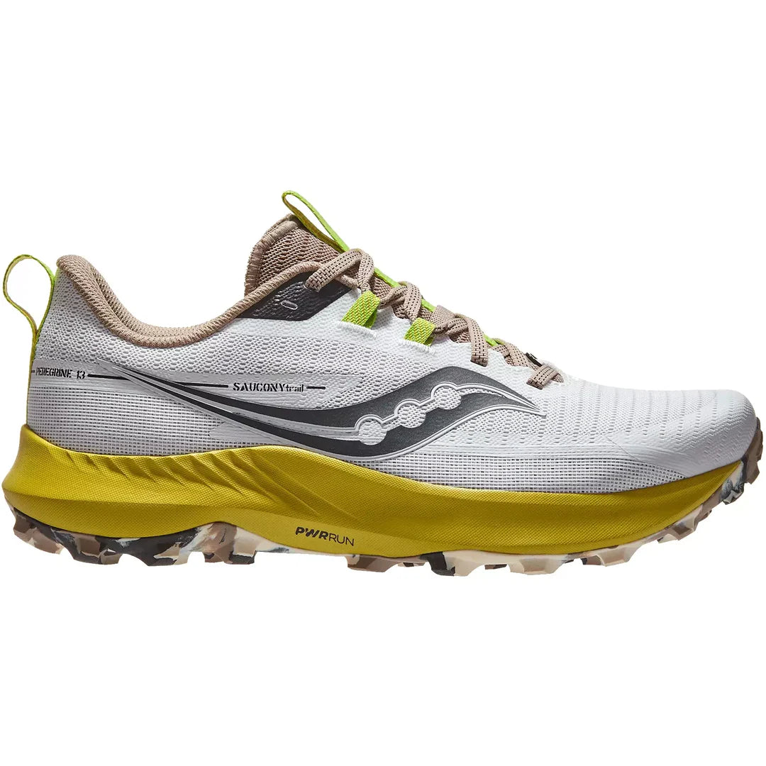 SAUCONY Peregrine 13 Mens FOOTWEAR - Mens Trail FOG/CLAY