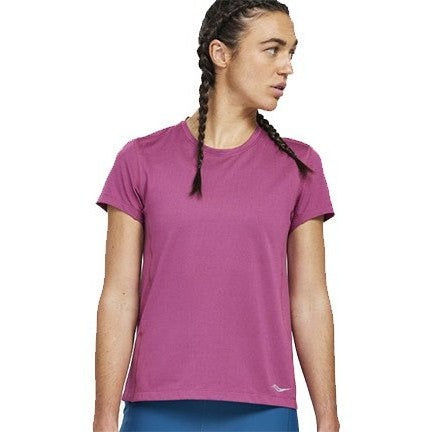 SAUCONY Stopwatch Short Sleeve Tee Womens APPAREL - Womens T-Shirts