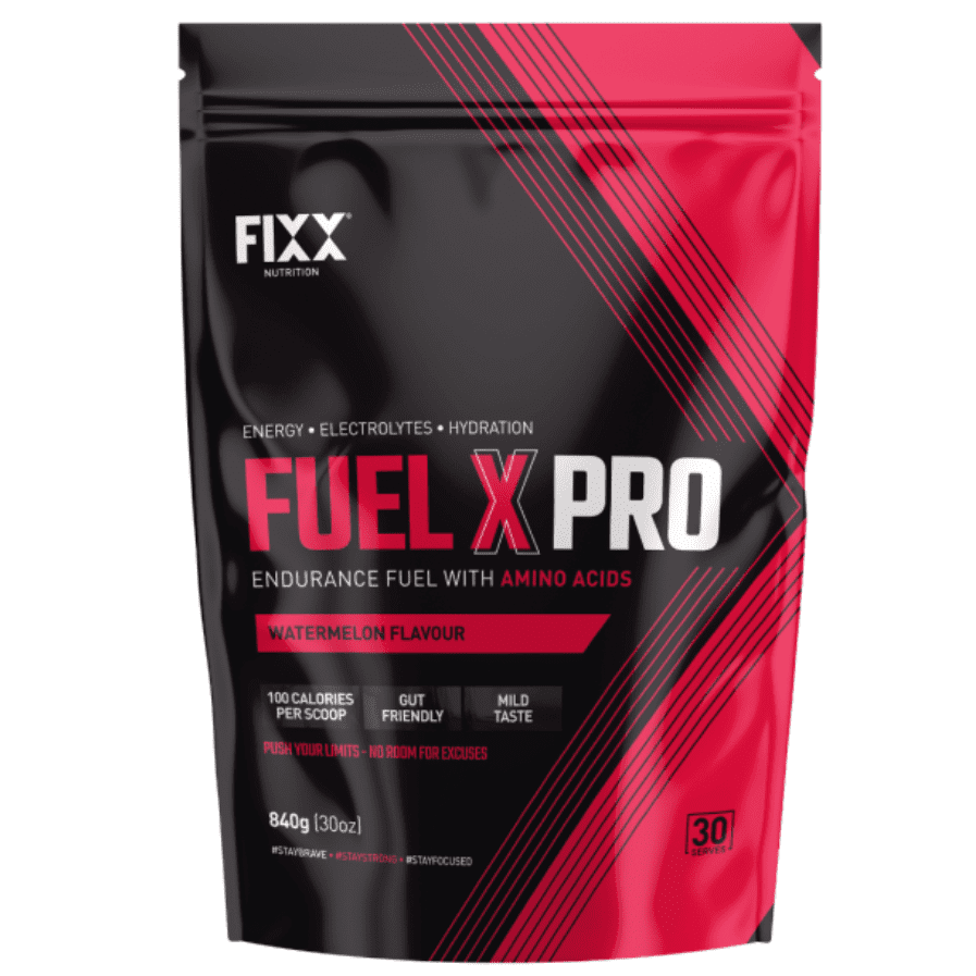FIXX NUTRITION - Fuel X Pro Endurance Fuel NUTRITION - Energy and Recovery Gels WATERMELON