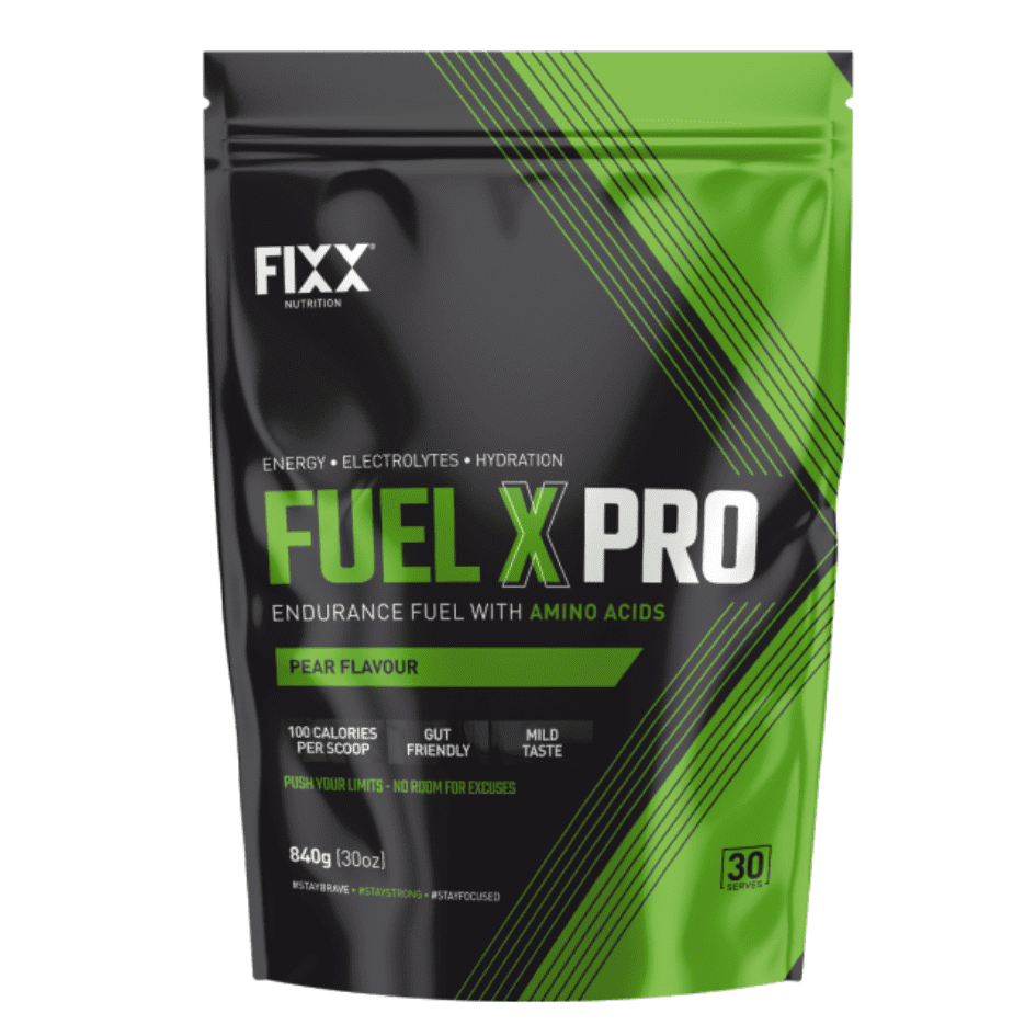 FIXX NUTRITION - Fuel X Pro Endurance Fuel NUTRITION - Energy and Recovery Gels PEAR