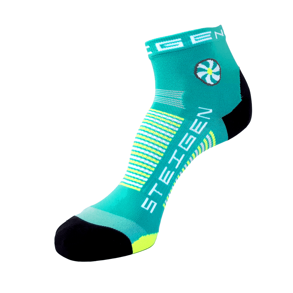 STEIGEN 1/4 Length Running Socks GEAR - Socks SEASIDE BLUE