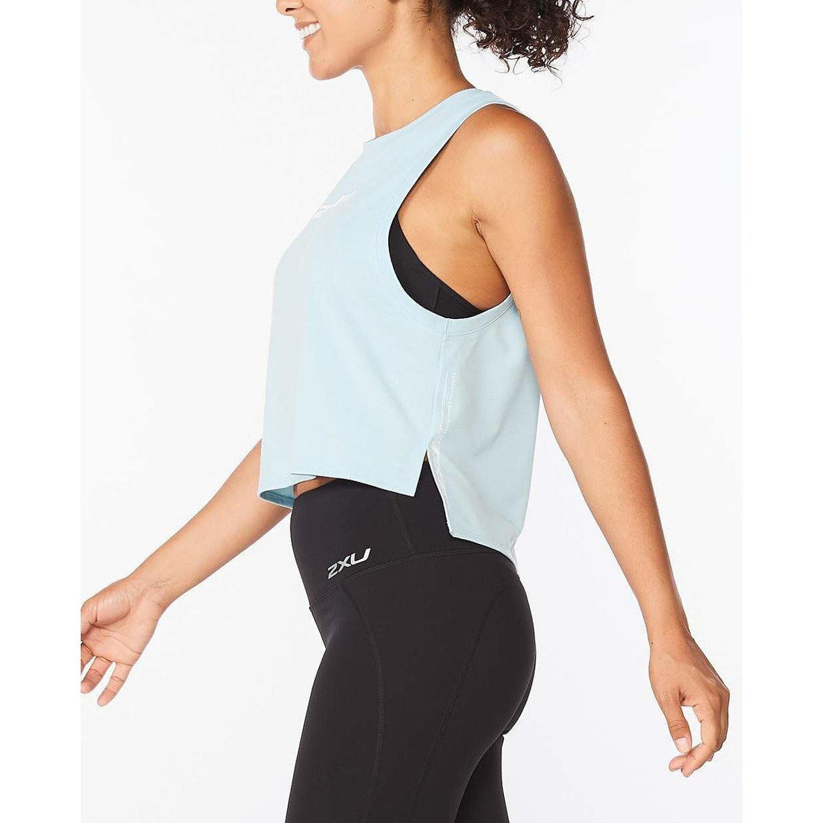 2XU Form Crop Tank Womens APPAREL - Womens Tanks 