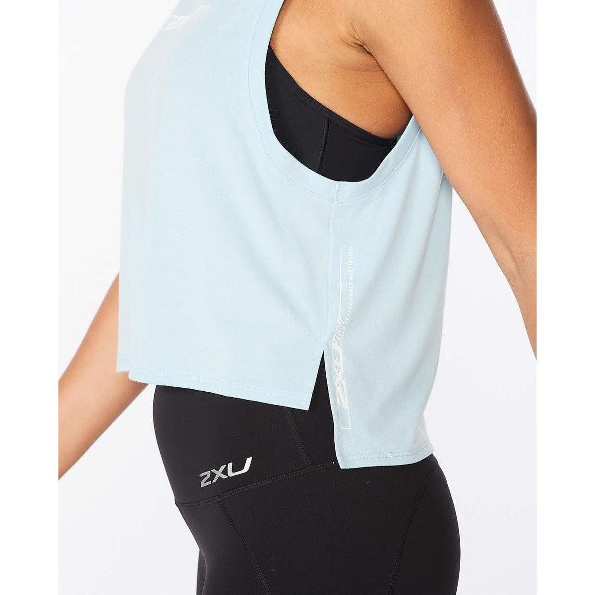 2XU Form Crop Tank Womens APPAREL - Womens Tanks 