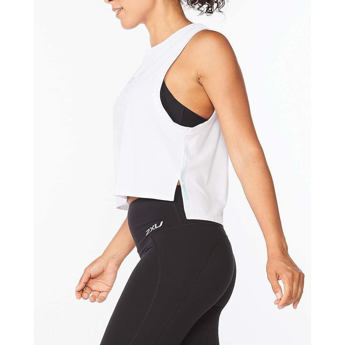 2XU Form Crop Tank Womens APPAREL - Womens Tanks 