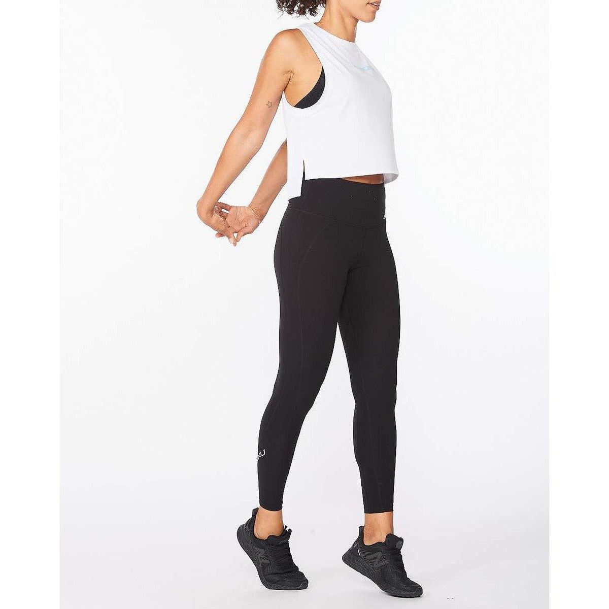 2XU Form Crop Tank Womens APPAREL - Womens Tanks 