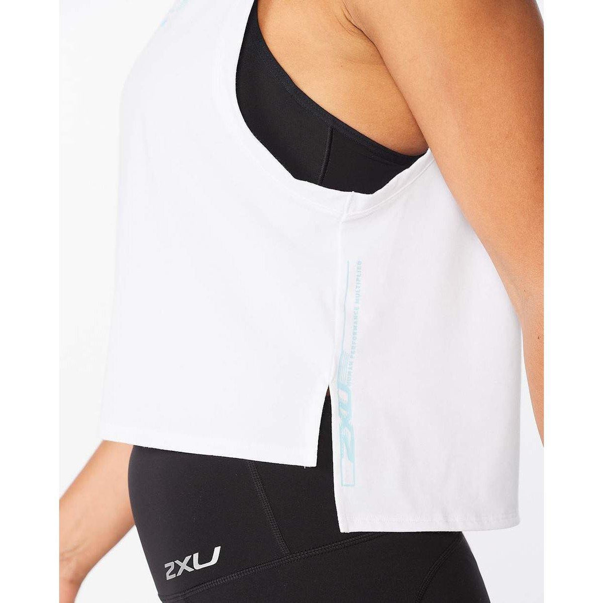 2XU Form Crop Tank Womens APPAREL - Womens Tanks 