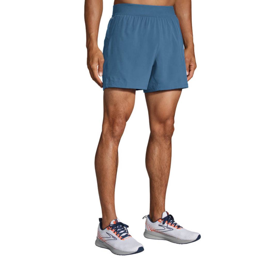 BROOKS Sherpa 5 Inch Short Mens APPAREL - Mens Shorts DUSK/DAWN