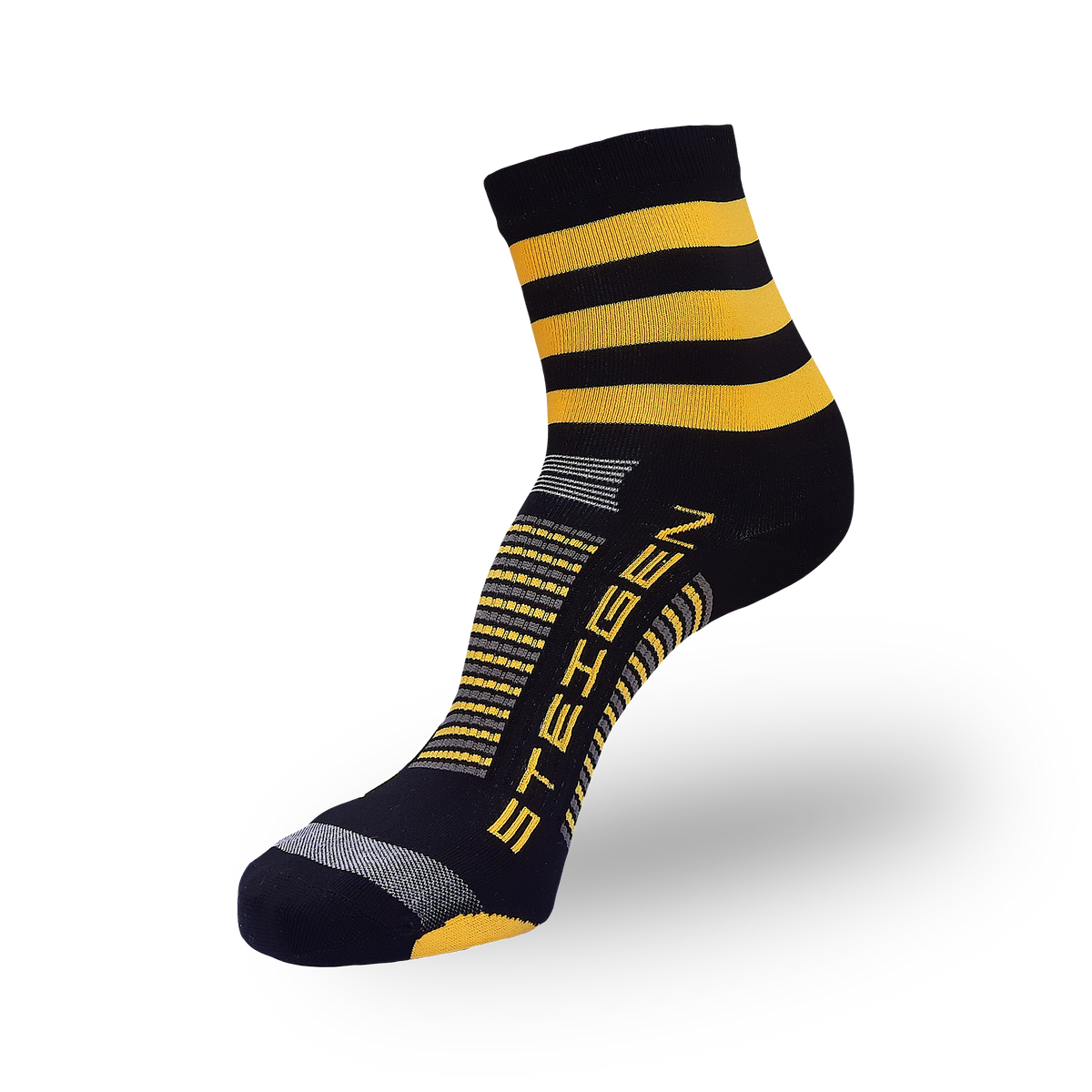 STEIGEN 1/2 Length Running Socks GEAR - Socks BUMBLEBEE