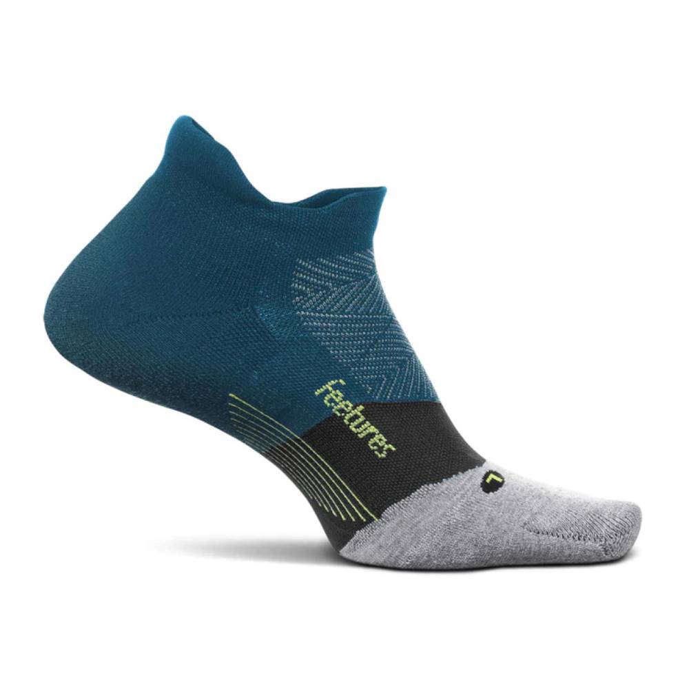 FEETURES Elite Max Cushion No Show Tab GEAR - Socks DEEP OCEAN
