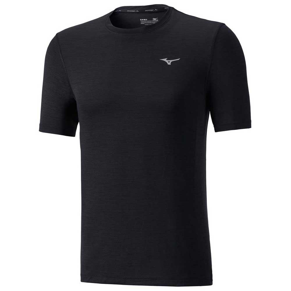 MIZUNO Impulse Core Tee Mens APPAREL - Mens T-Shirts BLACK