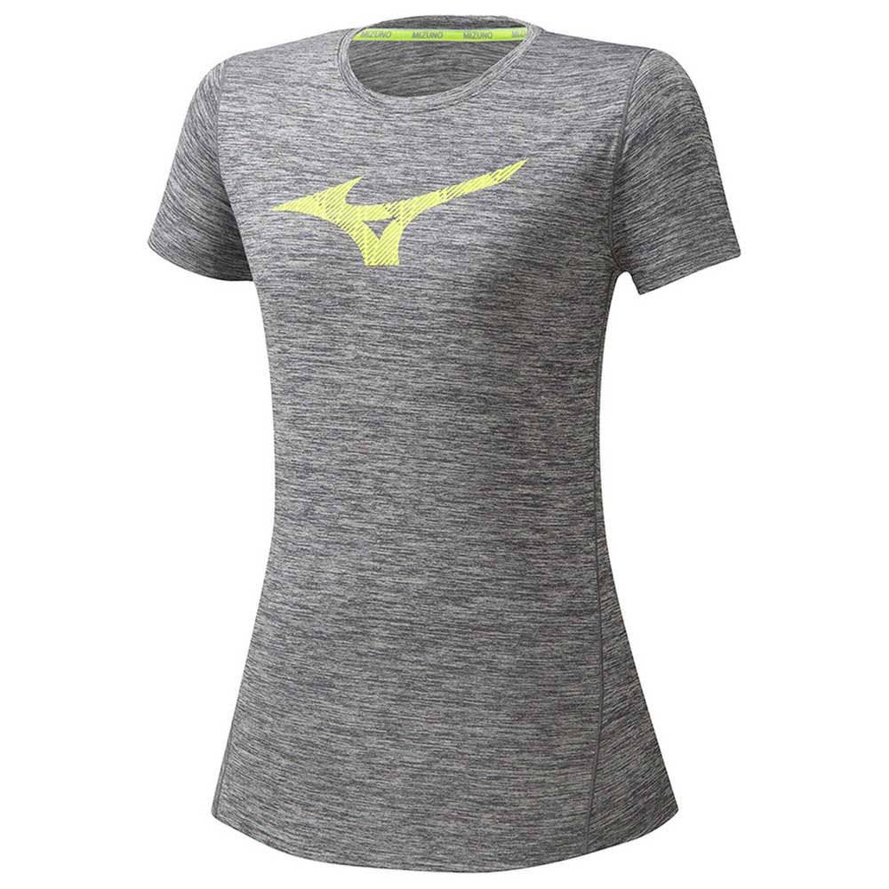 Mizuno RB Logo Tee Womens APPAREL - Womens T-Shirts GRAY