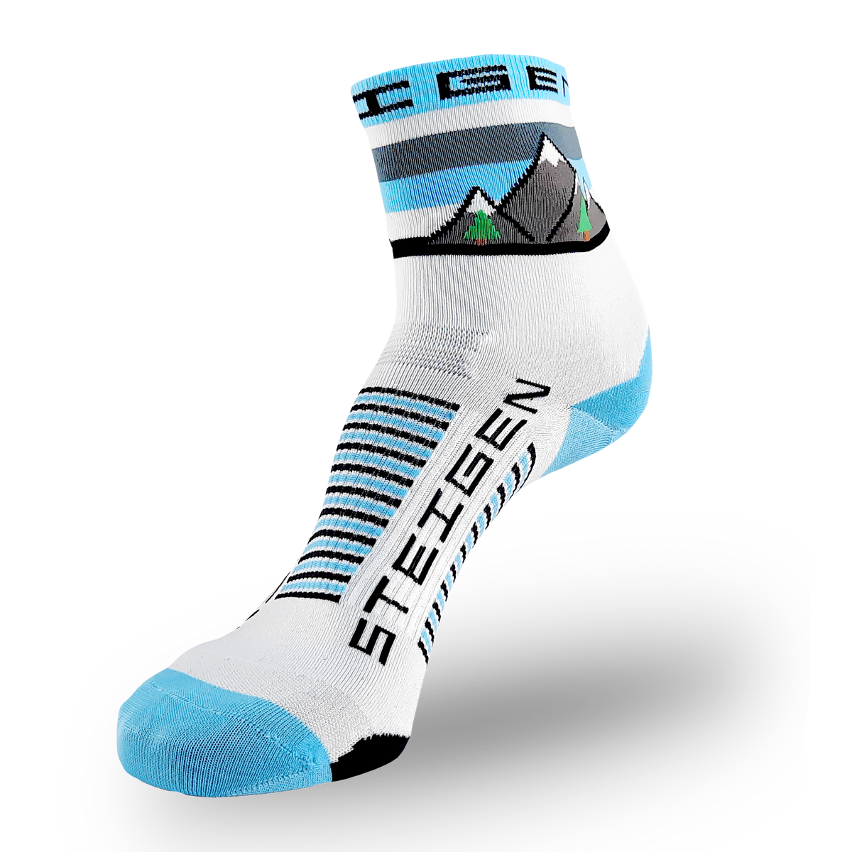 STEIGEN 1/2 Length Running Socks GEAR - Socks MOUNTAIN PINE