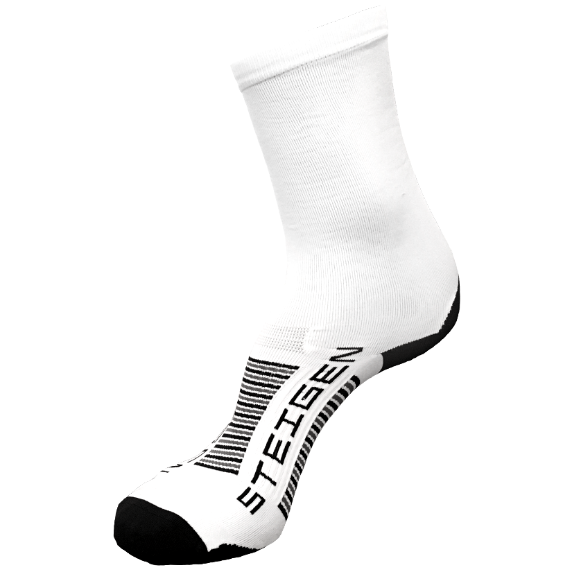 Steigen 3/4 Length Running Socks GEAR - Socks White